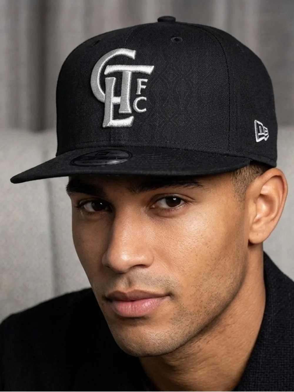 Charlotte FC New Era SnapBack with Silver Embroidered Logo